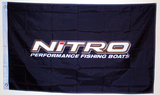 NITRO Performance Fishing Boats Flag Banner 3x5ft