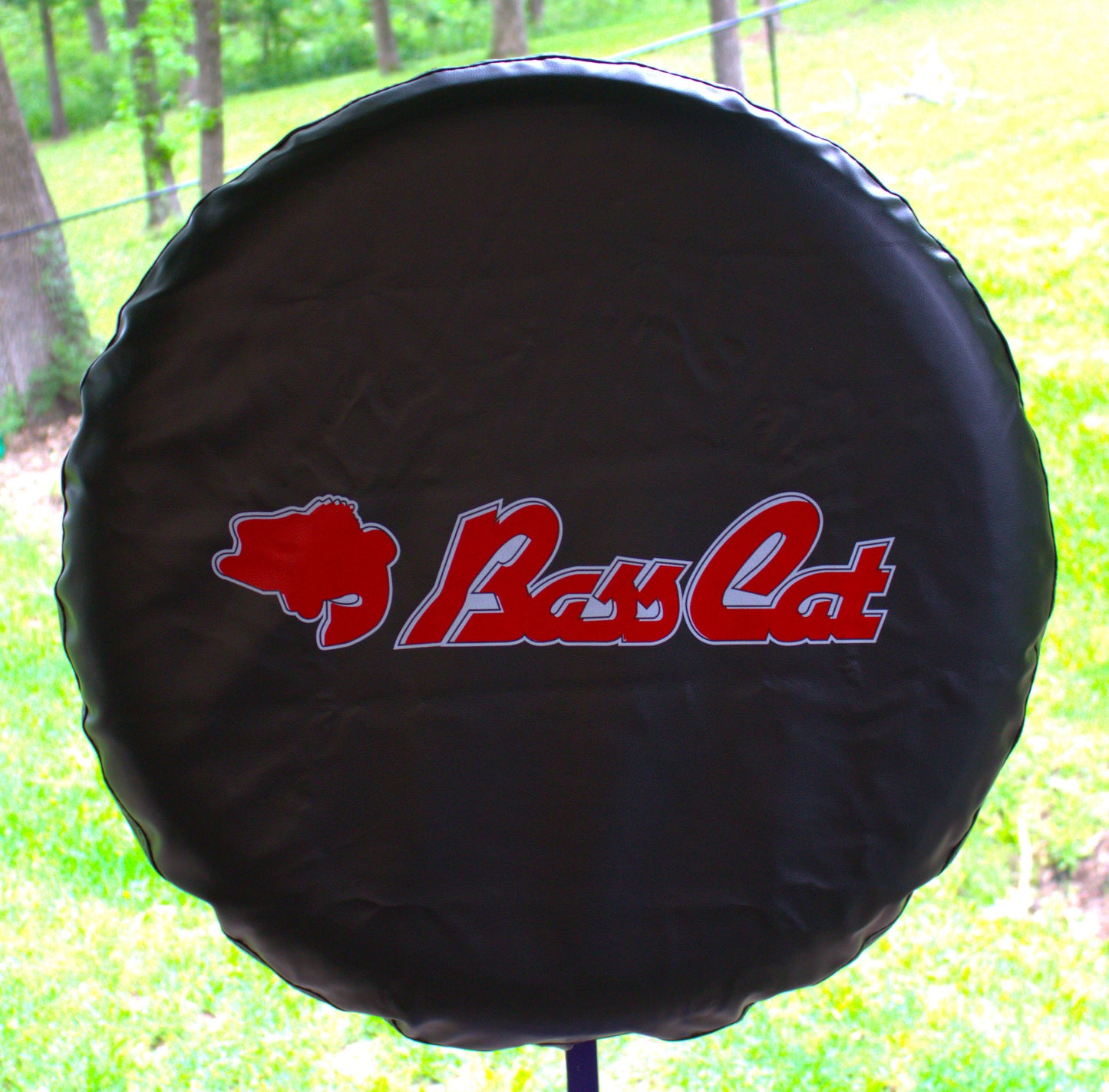 Bass Cat Boats Spare Tire Cover - UV Fade Proof Waterproof Vinyl - Made in USA