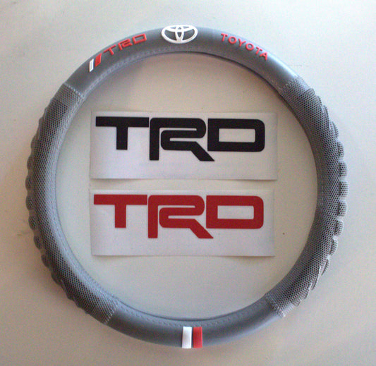 Toyota TRD Gray Steering Wheel Cover