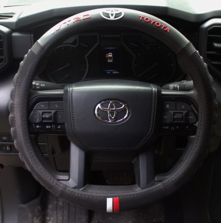 Toyota TRD Black Steering Wheel Cover