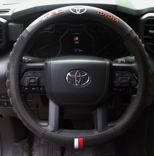 Toyota TRD Black 15" Steering Wheel Cover