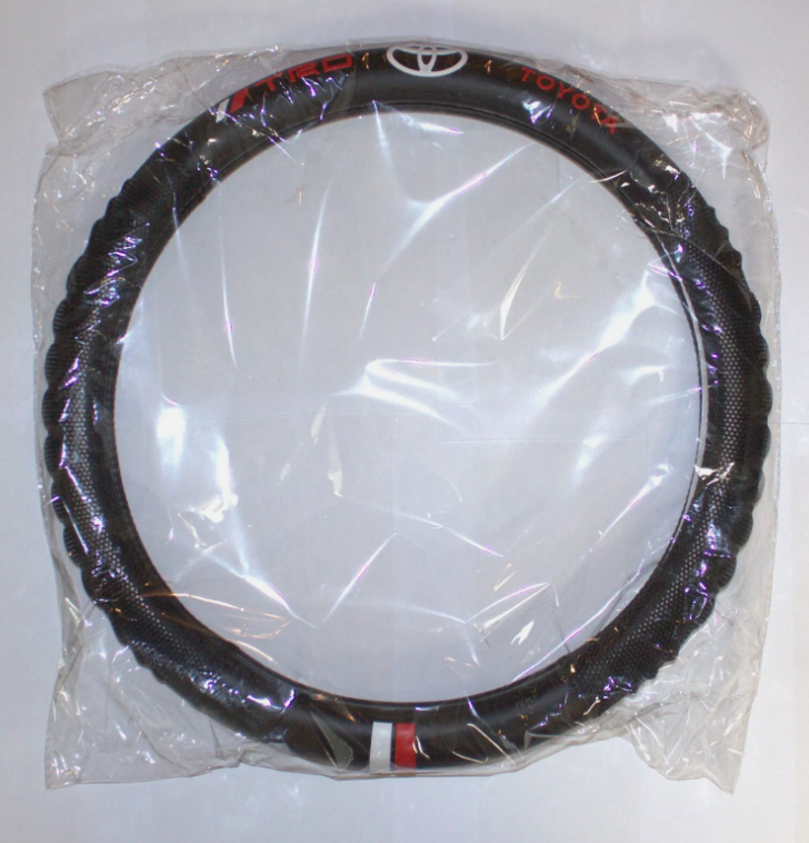 Toyota TRD Black Steering Wheel Cover